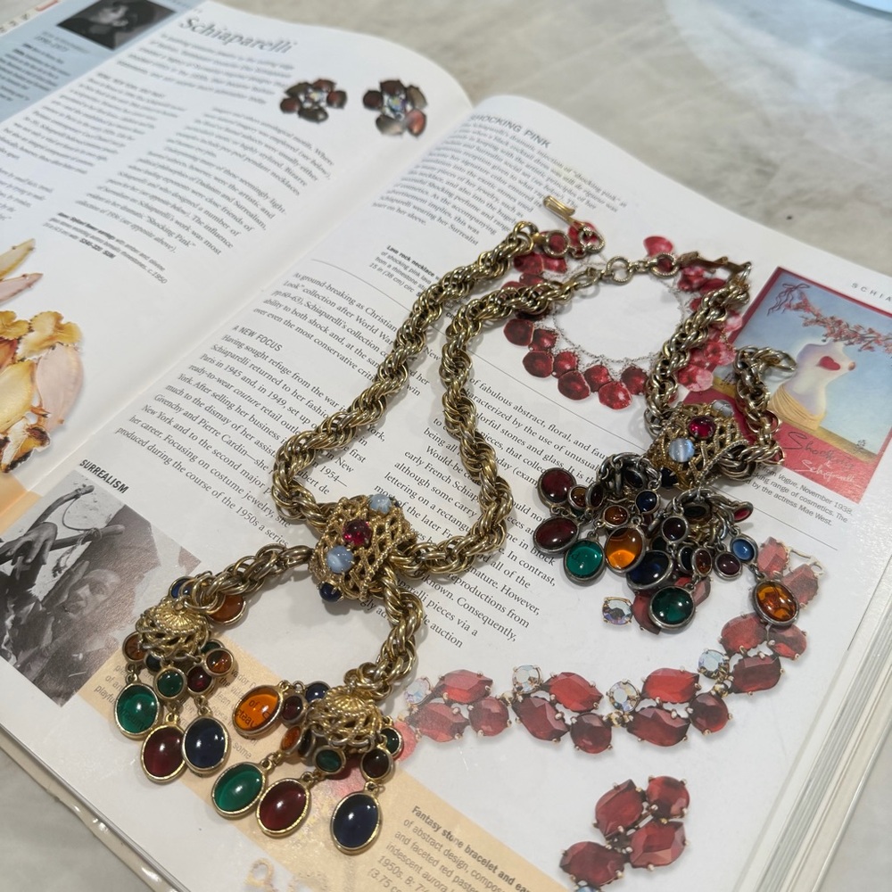 Vintage rare ELSA SCHIAPARELLI set